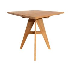 Τραπέζι Cadrada pakoworld teak ξύλο σε φυσική απόχρωση 70x70x76εκ |  Τραπέζια στο espiti
