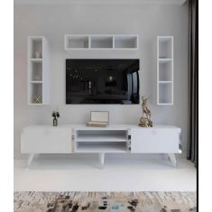 Stewehome ΣΥΝΘΕΤΟ ΣΑΛΟΝΙΟΥ (200 cm) 363227 |  Έπιπλα τηλεόρασης στο espiti