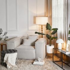 Stewehome Μοντέρνος Μονός Καναπές με Μοναδική Άνεση &amp; Στιλάτο Design Μαύρο 115x90x68 cm 637270 |  Πολυθρόνες σαλονιού στο espiti