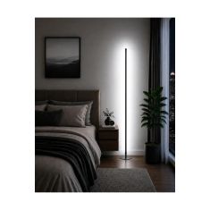 Stewehome λάμπα δαπέδου με φωτισμό led rgb μεταλλική με τηλεχειρισμό και ρυθμιζόμενη φωτεινότητα Μαύρο 863861 |  Δαπέδου στο espiti