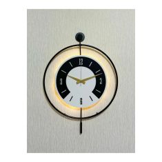 Stewehome Διακοσμητικό Ξύλο Μέταλλο 50x40 cm 74906805 |  Ρολόγια στο espiti