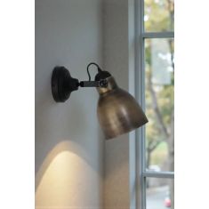 Stewehome μοντέρνος ρετρό τοίχου φωτιστικός με μεταλλικό φινίρισμα για ξενοδοχείο εστιατόριο σαλόνι υπνοδωμάτιο και σκάλες Λευκό 6302236 |  Απλίκες στο espiti