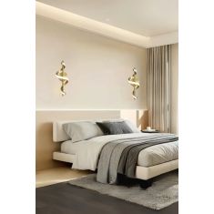 Stewehome λευκό φωτιστικό τοίχου με 2 led χωρίς μπαταρία 60631271 |  Απλίκες στο espiti