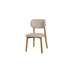 Stewehome Ξύλινη καρέκλα κουζίνας ανοιχτό μπεζ 50x55x90 cm 895471 |  Καρέκλες στο espiti