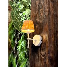 Stewehome Boho χειροποίητο ράφια λευκό LED επιτοίχιο απλίκ 30x24 cm 375085 |  Απλίκες στο espiti