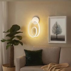 Stewehome Lucca Διακοσμητική Απλίκα Τοίχου LED Φωτισμός Ημέρας 20x35x35 cm 211392 |  Απλίκες στο espiti