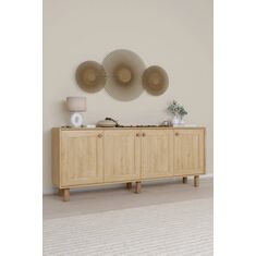 Stewehome Μποέμ σειρά κονσόλα Πολύχρωμο 180x40x75 cm 187645 |  Βιτρίνες - Έπιπλα εισόδου στο espiti