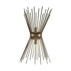 Stewehome διακοσμητικός ρετρό μποέμ εφαρμοστός φωτισμός τοίχου για σαλόνι κουζίνα καφέ από μέταλλο Μπεζ 805198 |  Απλίκες στο espiti