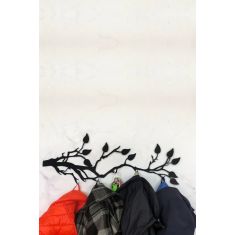Stewehome διακοσμητική μεταλλική κρεμάστρα τοίχου μοντέρνου στιλ για ρούχα Μαύρο 55x20x20 cm 360349 |  Καλόγεροι -Κρεμάστρες στο espiti