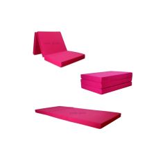 Stewehome πτυσσόμενο στρώμα αφρού για ύπνο ροζ 180x80x8 cm 726640 |  Στρώματα Ύπνου στο espiti