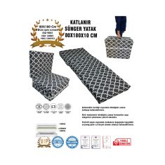 Stewehome πτυσσόμενο στρώμα αφρού για το πάτωμα 180x80x10 cm 472859 |  Στρώματα Ύπνου στο espiti