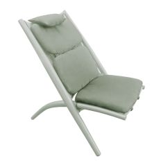 ΠΟΛΥΘΡΟΝΑ RELAX REMUS HM6642.07 ΑΛΟΥΜΙΝΙΟ & ΣΧΟΙΝΙ OLEFIN ΣΕ OLIVE GREEN 63x87x94Υεκ |  Πολυθρόνες κήπου στο espiti