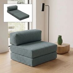 Πολυθρόνα - κρεβάτι Comfort Megapap υφασμάτινη χρώμα μέντα 95x95x75εκ. |  Πολυθρόνες - Κρεβάτι στο espiti