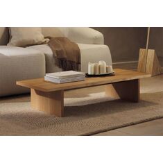 Stewehome Ξύλινο ορθογώνιο κεντρικό τραπέζι 110x45x30 cm 756201 |  Τραπεζάκια σαλονιού στο espiti