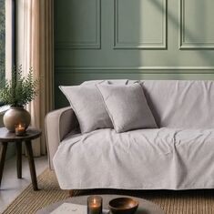 Ριχτάρι  Bolton 11 Light Grey - Τριθέσιο 180x300cm 52019481 Teoran |  Ριχτάρια στο espiti