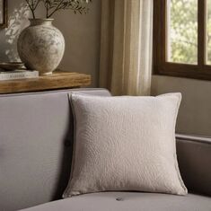 Μαξιλαροθήκη  Bolton  02 Beige - 45x45cm με γέμιση 52019478 Teoran |  Μαξιλάρια διακοσμητικά στο espiti