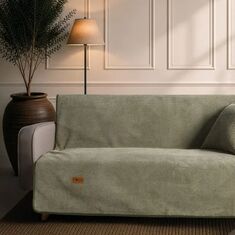 Ριχτάρι Αντιολισθητικό Αδιάβροχο Pearl  15 Sage Green - Μονοθέσιο 180x150cm 52019078 Teoran |  Ριχτάρια στο espiti