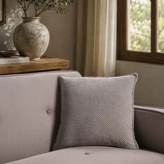 Μαξιλαροθήκη Αδιάβροχη Pearl 11 Grey - 45x45cm 52019076 Teoran |  Μαξιλάρια διακοσμητικά στο espiti
