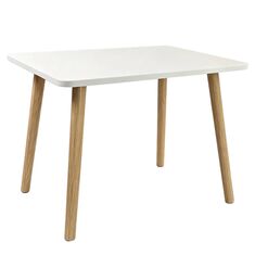 Βοηθητικό Τραπεζάκι ArteLibre SORINA Δρυς/Λευκό MDF/Ξύλο 60x40x41.5cm 15340184 ArteLibre |  Τραπεζάκια σαλονιού στο espiti