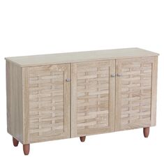 Παπουτσοθήκη ArteLibre KUBIRA Δρυς Μοριοσανίδα/Ξύλο 114x34x68cm 15340197 ArteLibre |  Παπουτσοθήκες στο espiti