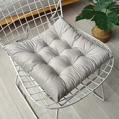 ΜΑΞΙΛΑΡΙ ΚΑΡΕΚΛΑΣ CORD LIGHT GREY (40X40) ΤΕΤΡΑΓΩΝΟ 40Χ40 MELINEN |  Μαξιλάρια Καρέκλας στο espiti