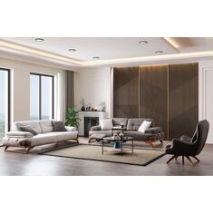 Stewehome Καναπές Ζαγκουάρ 2 Τεμάχια 3θέσιος και 1 Τεμάχιο 1θέσιος 225x95x85 cm 278427 |  Καναπέδες στο espiti