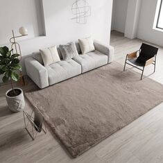 Beauty Home Χαλί Rabbit Art 9642 Μόκα 160x230      |  Χαλιά Σαλονιού  στο espiti