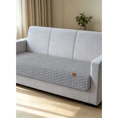 Μεμονωμένο γούνινo κάλύμμα VIRELLO GREY PET &amp; SPANDEX Μεμονωμένο γούνινο κάλυμμα για τριθέσιο καναπέ 160 x 75 εκ. MADI |  Καλύμματα Σαλονιού(ελαστικά-καπιτονέ) στο espiti