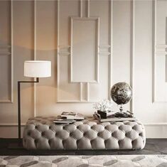 Stewehome Πάγκος Chester (βιζόν) 160x50x40 cm 102767 |  Πουφ στο espiti