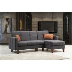 Stewehome Γωνιακός Καναπές Σχήμα L με Αποθήκευση 216x130x86 cm 550936 |  Καναπέδες γωνιακοί στο espiti