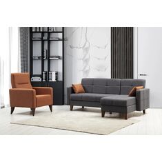 Stewehome Γωνιακός καναπές τύπου 216x130x86 cm 226452 |  Καναπέδες γωνιακοί στο espiti