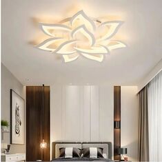 Stewehome MS51005-10 Μοντέρνος Σχεδιασμός LED Φωτιστικό 80x80x10 cm 946664 |  Οροφής στο espiti