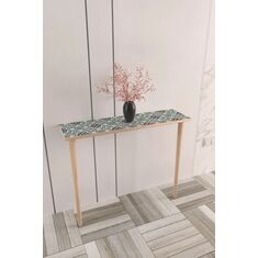 Stewehome Μοντέρνα Κονσόλα Εισόδου με Δύο Πόδια 90x25x85 cm 639080 |  Βιτρίνες - Έπιπλα εισόδου στο espiti