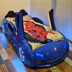 Stewehome Παιδικό Κρεβάτι Αυτοκίνητο Lamborghini με Πόρτες Μπλε 105x45x45 cm 690586 |  Παιδικά έπιπλα στο espiti