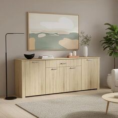 Μπουφές Kinley pakoworld sonoma 210x40x82εκ |  Μπουφέδες στο espiti