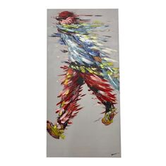 Πίνακας σε καμβά Walking Inart 70x3x140εκ |  Πίνακες στο espiti