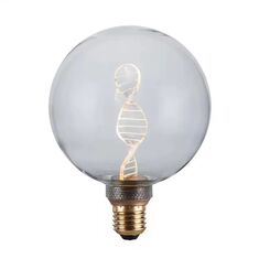 Λαμπτήρας LED RN-DNA G125 Bulb pakoworld 3.5W E27 220-240V clear |  Φωτιστικά  στο espiti
