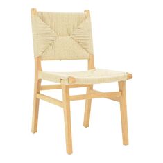 Καρέκλα Arten pakoworld σχοινί-rubberwood σε φυσική απόχρωση 60x55x85εκ |  Καρέκλες στο espiti