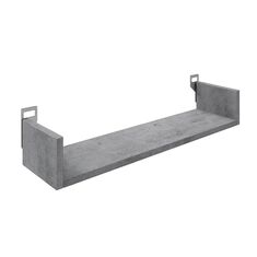 Ραφιέρα τοίχου Derva pakoworld σε cement γκρι απόχρωση 60x15x10cm |  Ραφιέρες τοίχου στο espiti