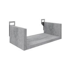 Ραφιέρα τοίχου Derva pakoworld σε cement γκρι απόχρωση 30x15x10cm |  Ραφιέρες τοίχου στο espiti
