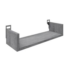 Ραφιέρα τοίχου Derva pakoworld σε cement γκρι απόχρωση 45x15x10cm |  Ραφιέρες τοίχου στο espiti
