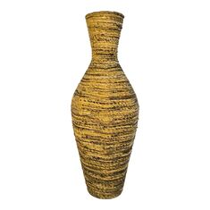 Διακοσμητικό βάζο Lerpon Inart banana rope σε φυσική απόχρωση Φ40x100εκ |  Διακοσμητκά στο espiti