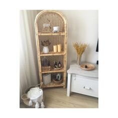 Stewehome Διακοσμητική ραφιέρα από σανίδα με 4 ράφια για παπούτσια και βιβλία Μπεζ 50x60x140 cm 871545 |  Βιβλιοθήκες στο espiti