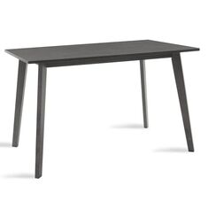Τραπέζι Benson pakoworld MDF σε rustic grey απόχρωση 120x75x75εκ |  Τραπέζια στο espiti