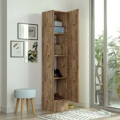 Στήλη Xara pakoworld oak 35.5x35.5x180εκ |  Ντουλάπια στο espiti