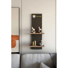 Stewehome Διακοσμητικό ράφι τοίχου από MDF για μοντέρνο στυλ (20 cm) 69x20x16 cm 192236 |  Ραφιέρες τοίχου στο espiti
