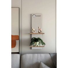 Stewehome Μοντέρνο διακοσμητικό ραφί για τοίχο από MDF (20 cm) 69x20x16 cm 377437 |  Ραφιέρες τοίχου στο espiti
