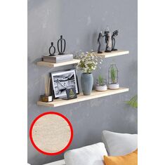 Stewehome Μποέμ Ράφι τοίχου σκανδιναβικού στυλ με κρυφή σύνδεση και πόδια (90 cm και άνω) 430671 |  Ραφιέρες τοίχου στο espiti