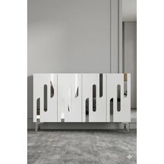 Stewehome Κονσόλα και έπιπλο τηλεόρασης με πόρτες μοντέρνου σχεδιασμού για το σαλόνι 988201 |  Βιτρίνες - Έπιπλα εισόδου στο espiti