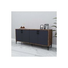 Stewehome μοντέρνα κονσόλα 180 cm για το σαλόνι 180x45x80 cm 692021 |  Βιτρίνες - Έπιπλα εισόδου στο espiti